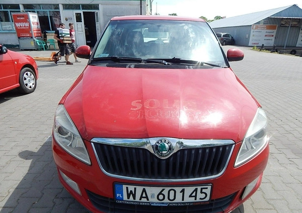 Skoda Fabia cena 9052 przebieg: 156941, rok produkcji 2011 z Wielichowo małe 106